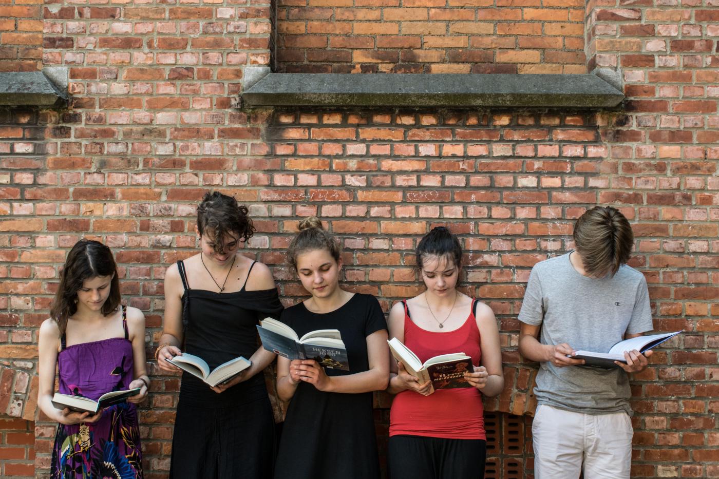 jongeren lezen boeken